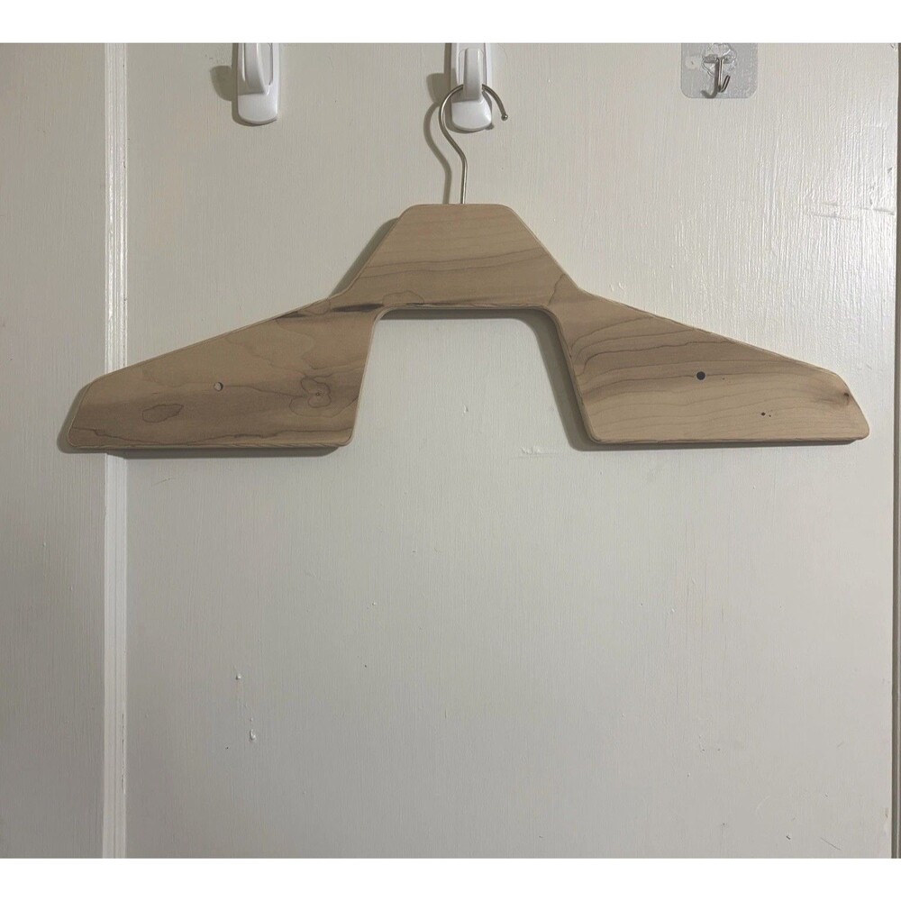 Wide Flat Lay Hanger for Resellers 23.5"Clothing Display Made in USA Handcrafted
